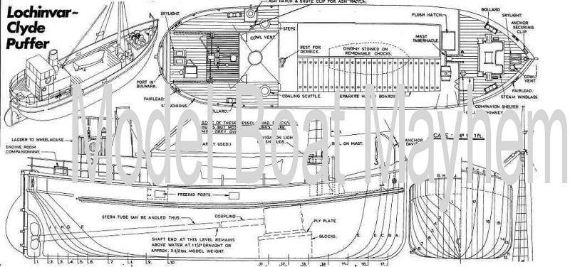 Model Boat Mayhem - How to build a Clyde Puffer